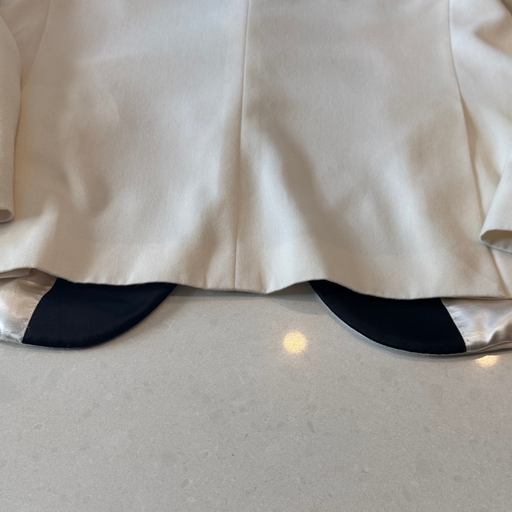 Paisley & Gray Ivory Tuxedo with Black Accents - Picture 10 of 12